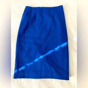 J Crew Pencil Skirt Wool blend